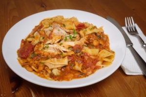 Tomato Braised Chicken Thighs