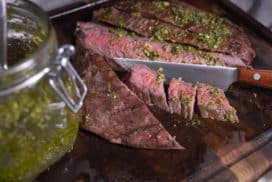 Flank Steak with Chimichurri