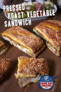 Pressed Roast Vegetable Sandwich