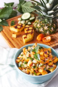 Grilled Pineapple Thai Salsa
