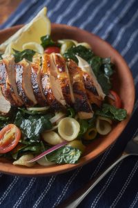 Kale and Roast Chicken Salad