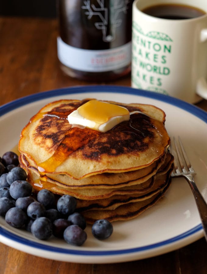 Bourbon Butter Pancakes
