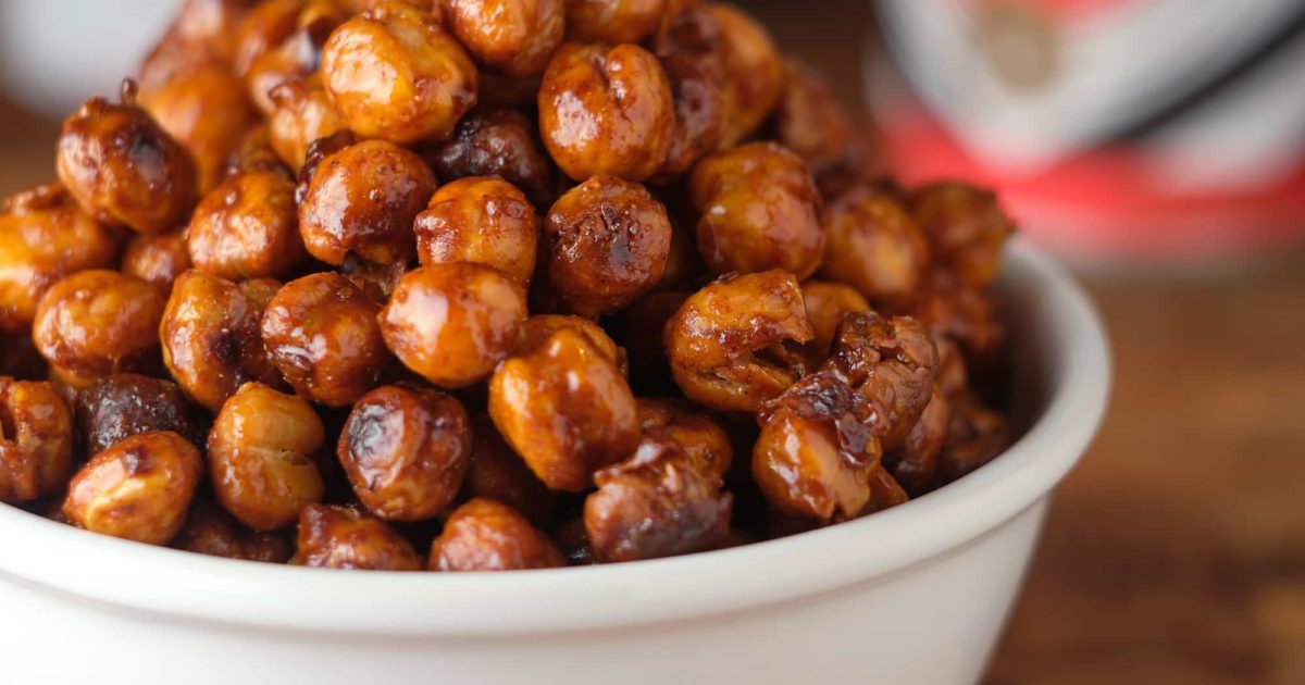 Beer Honey Roasted Chickpeas Eat Up Kitchen