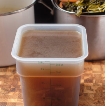 Homemade Vegetable Stock