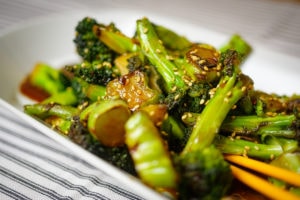 Stir-Fry Broccoli