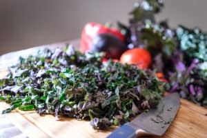 Kale and Green Bean Salad