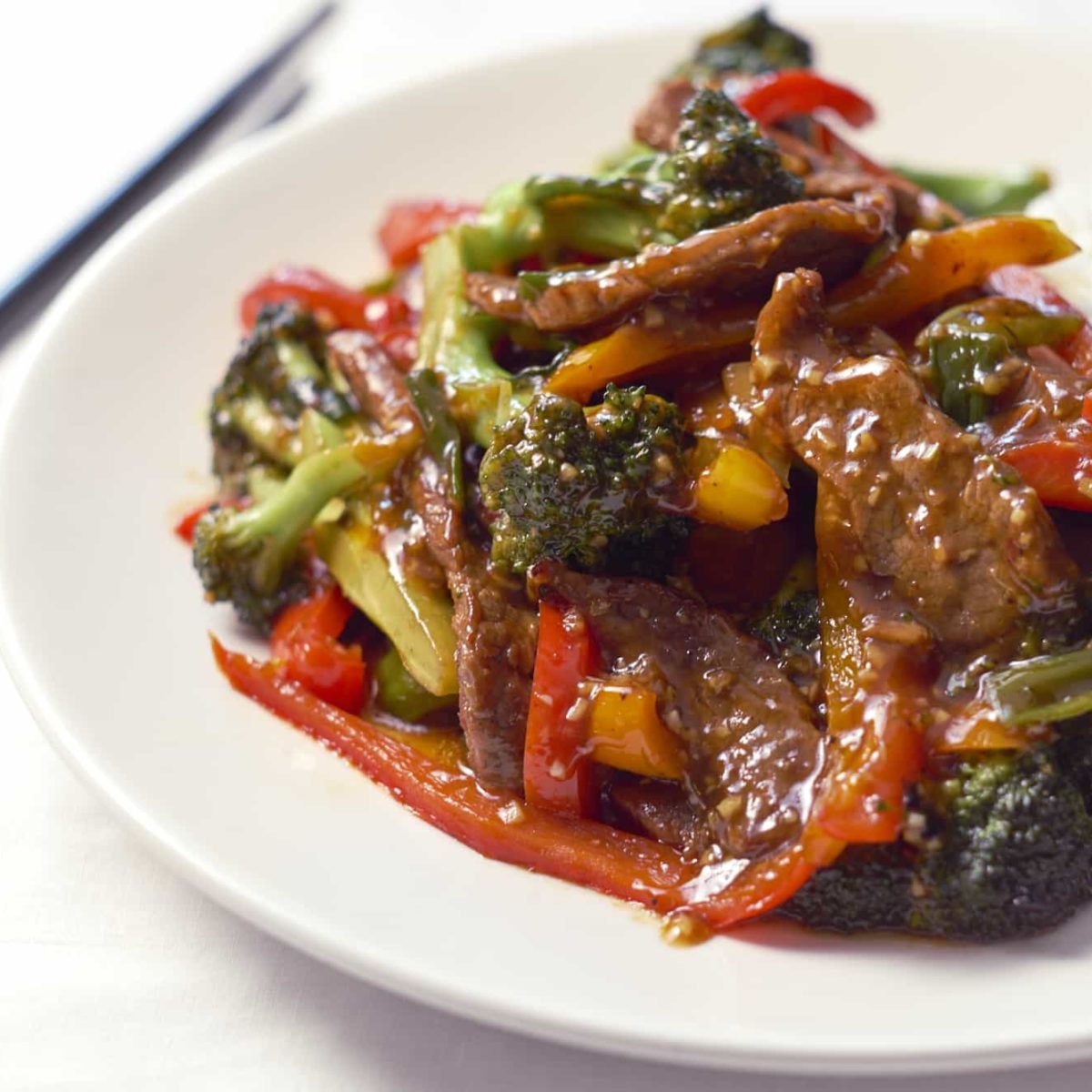 Flank Steak Stir Fry with Broccoli and Peppers Eat Up! Kitchen