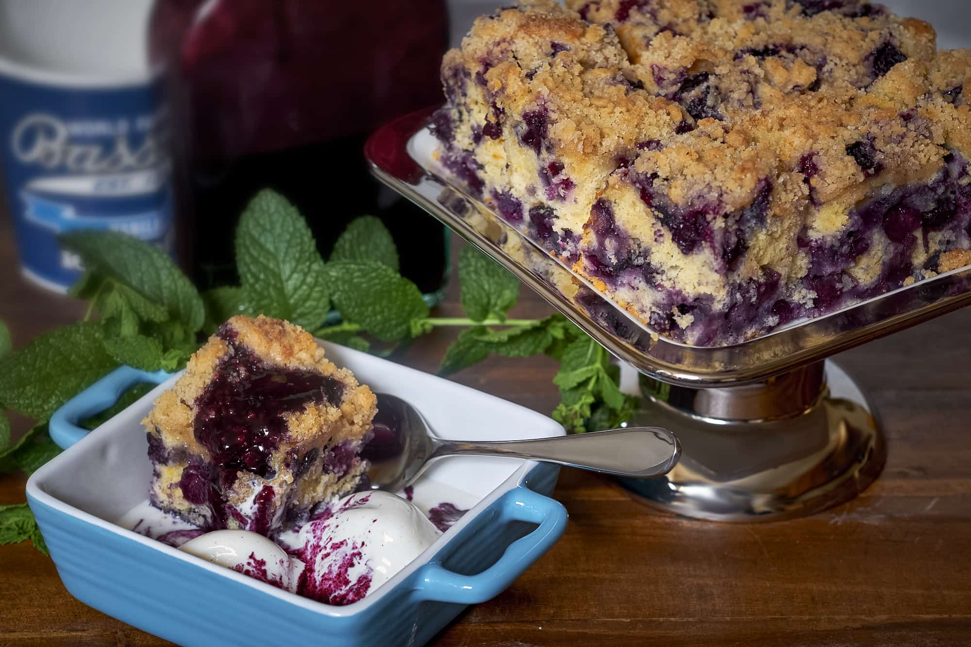 Blueberry Crumb Cake