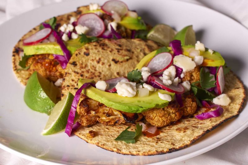 Roast Cauliflower Tacos – Eat Up! Kitchen
