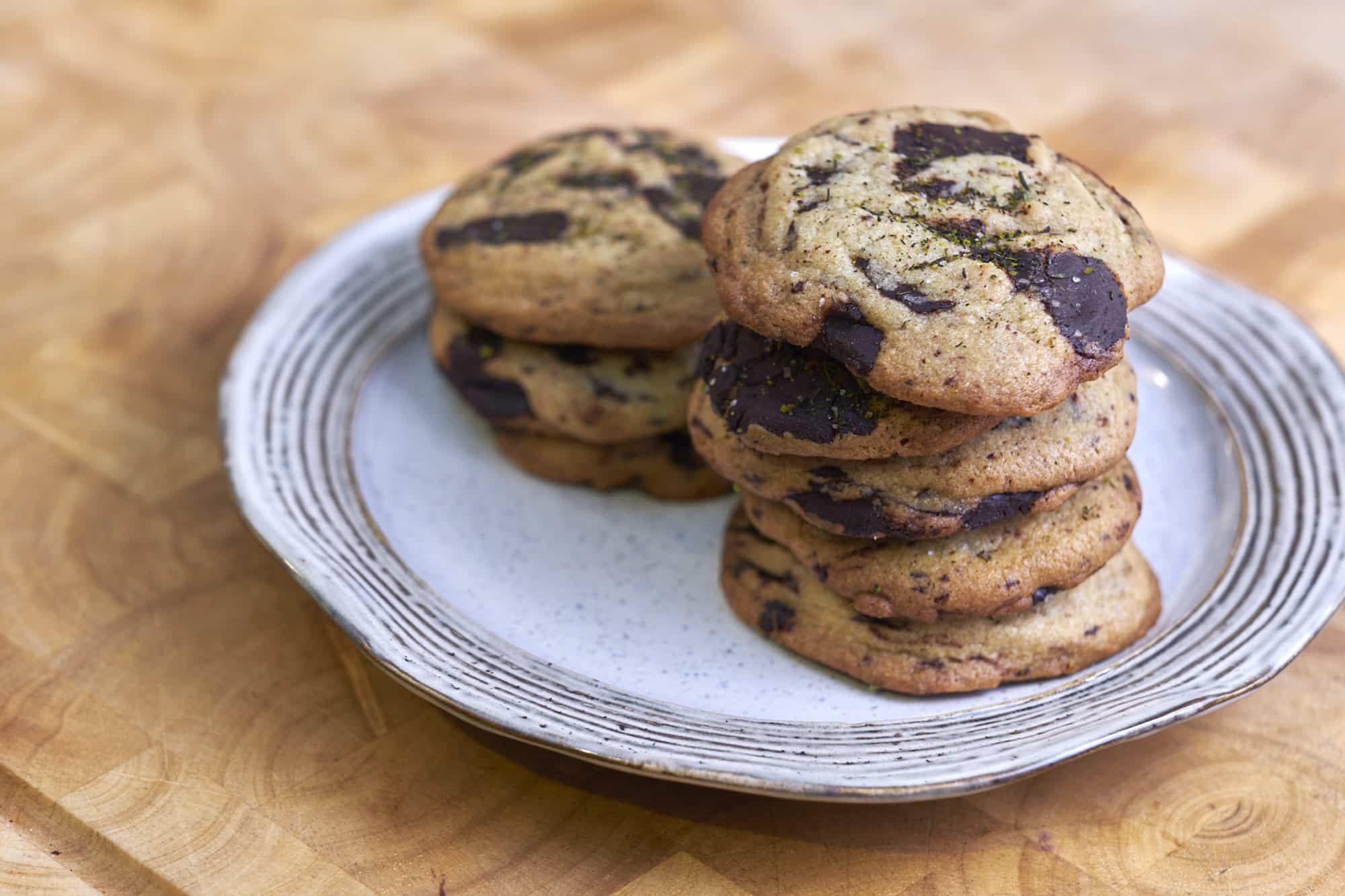 Tahini Chocolate Chunk Cookies with Zahtar Eat Up! Kitchen