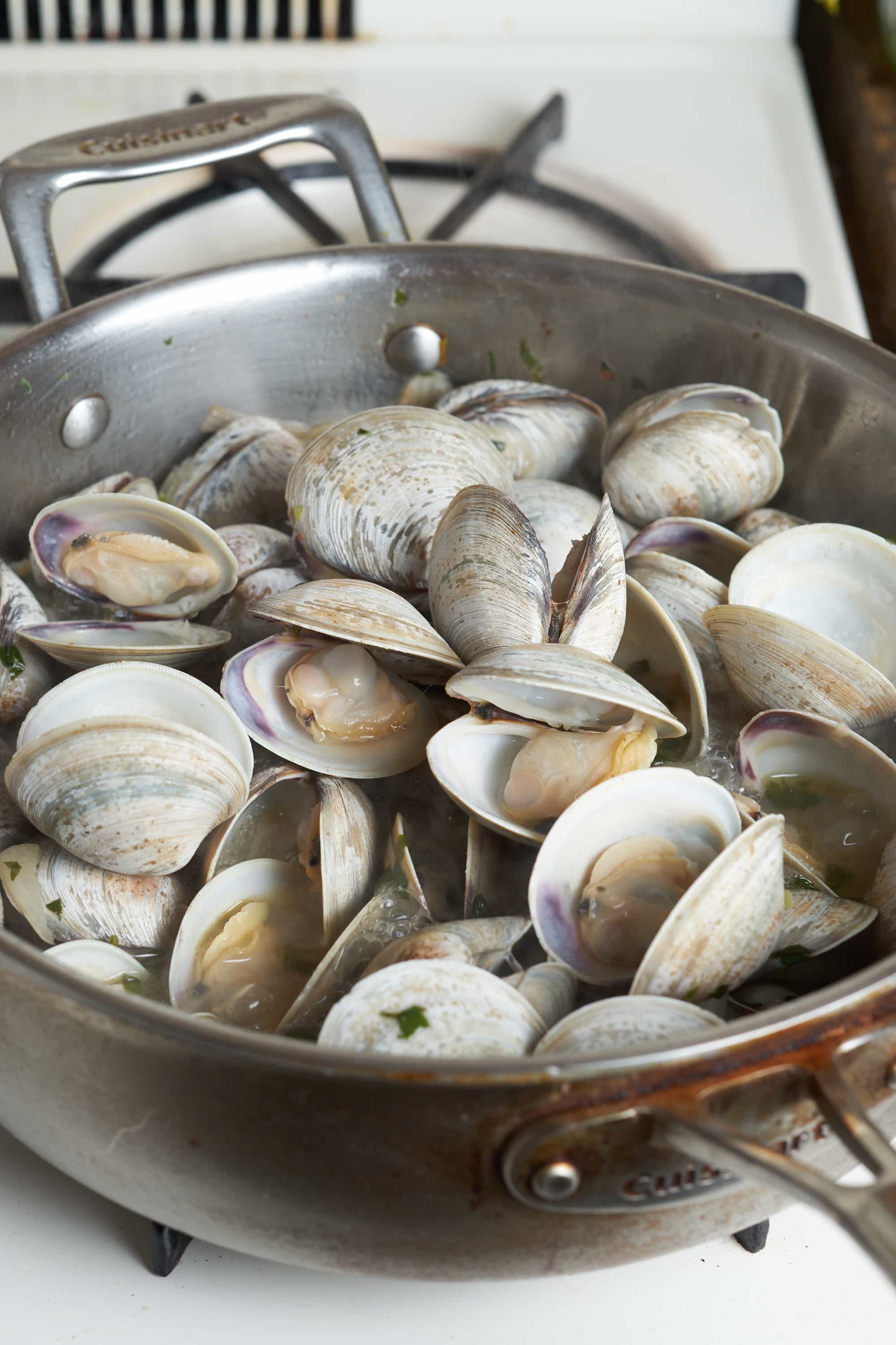 Spaghetti Squash and Clams