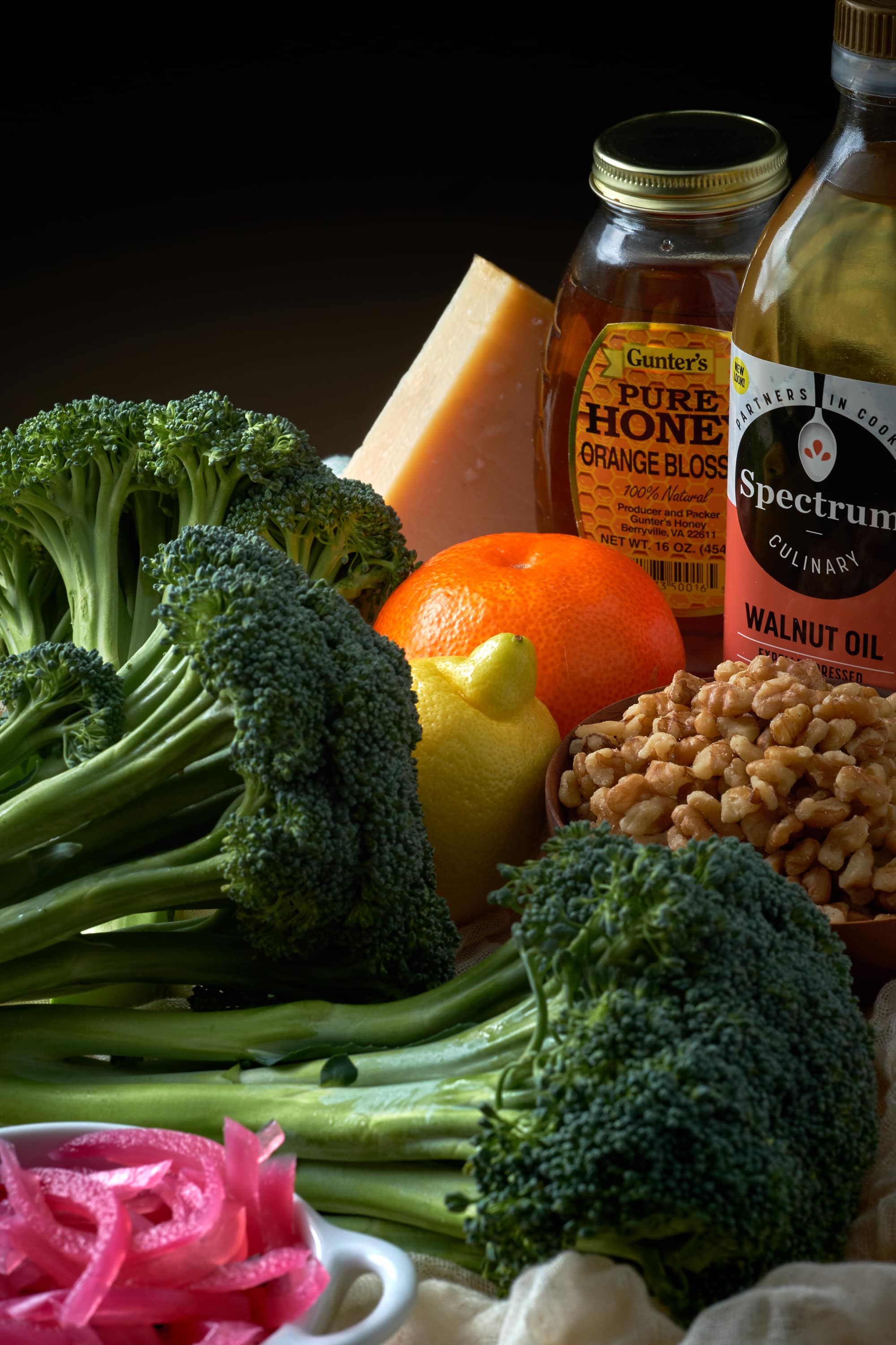 Citrus Walnut Broccoli Salad