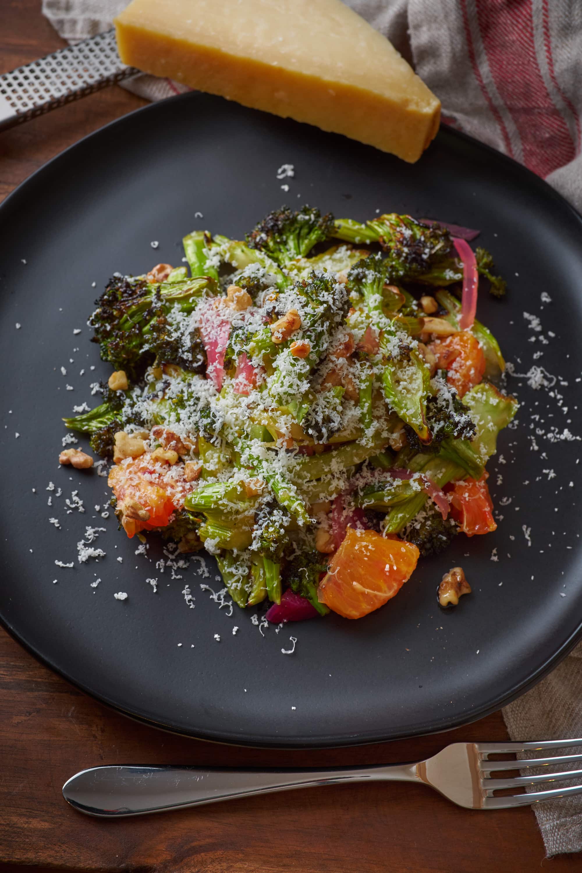 Citrus Walnut Broccoli Salad