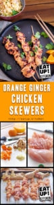 Orange Ginger Chicken Skewers