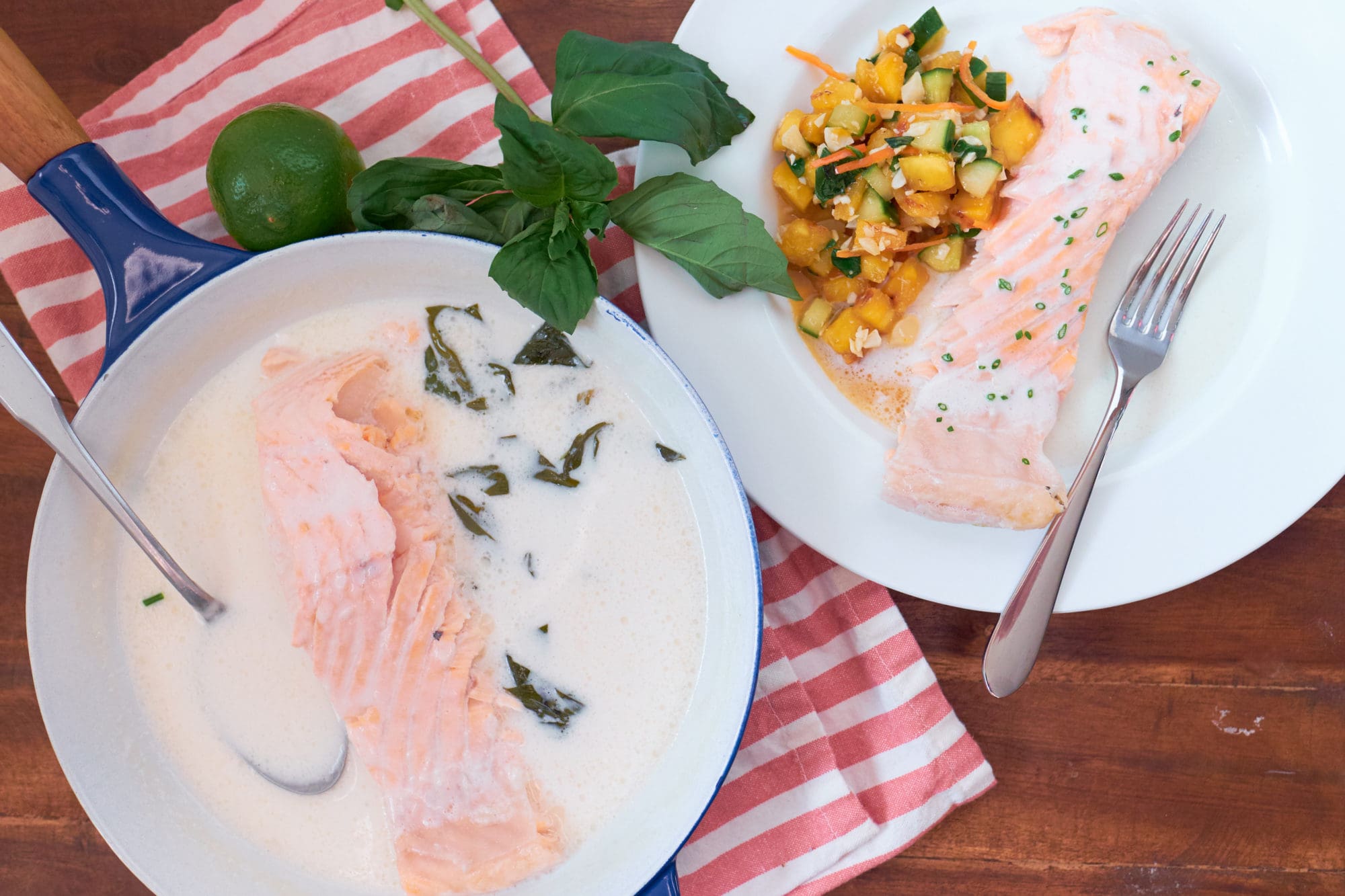 Salmon Poached In Coconut Milk Eat Up Kitchen