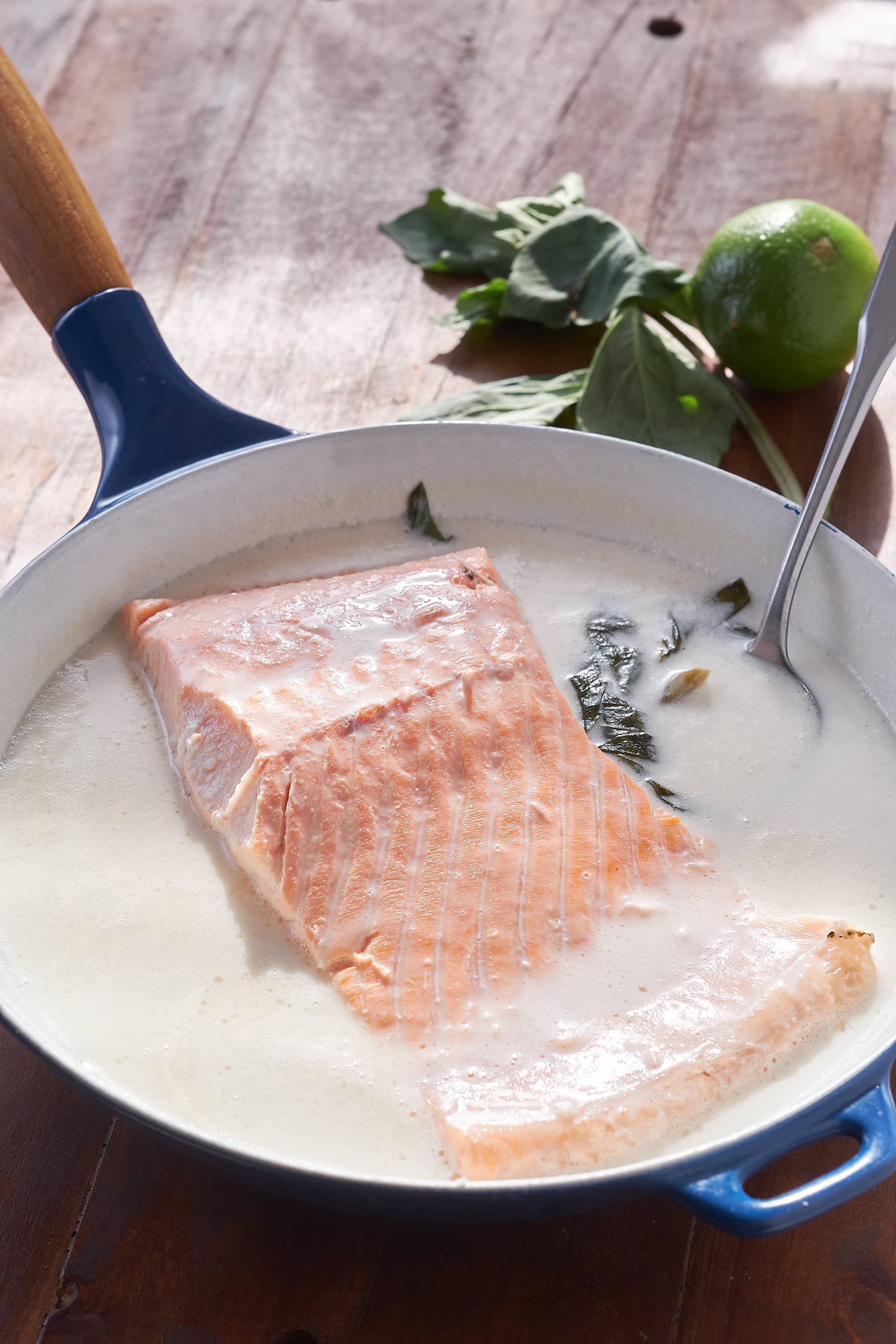 Salmon Poached in Coconut Milk – Eat Up! Kitchen