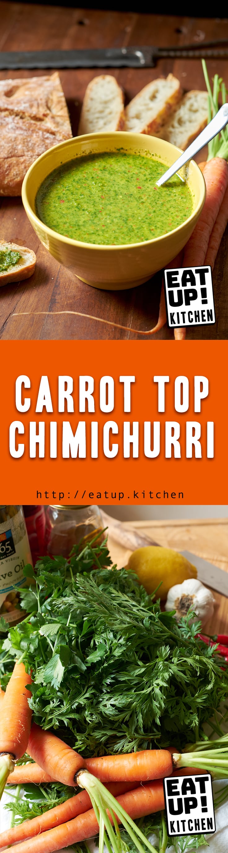 Carrot Top Chimichurri