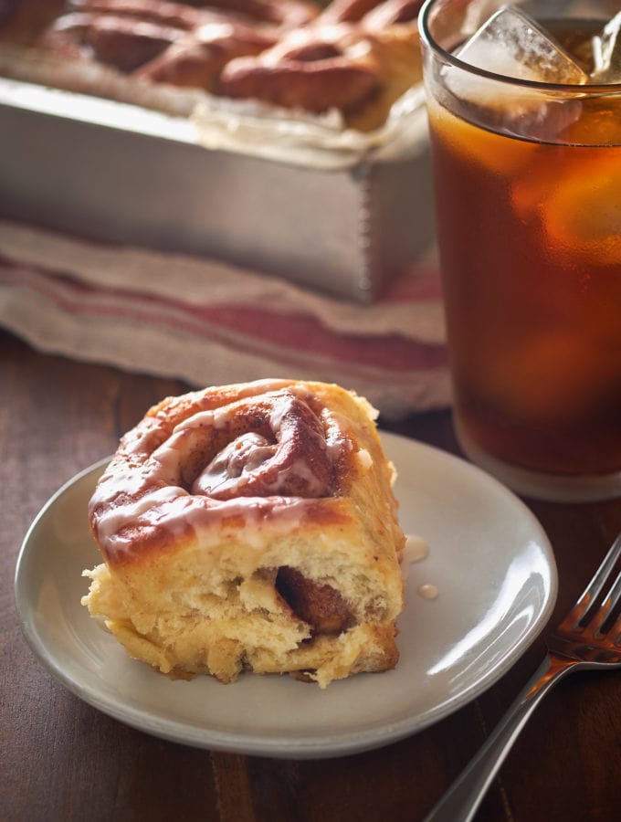 Cinnamon Rolls with Mexican Coffee Glaze