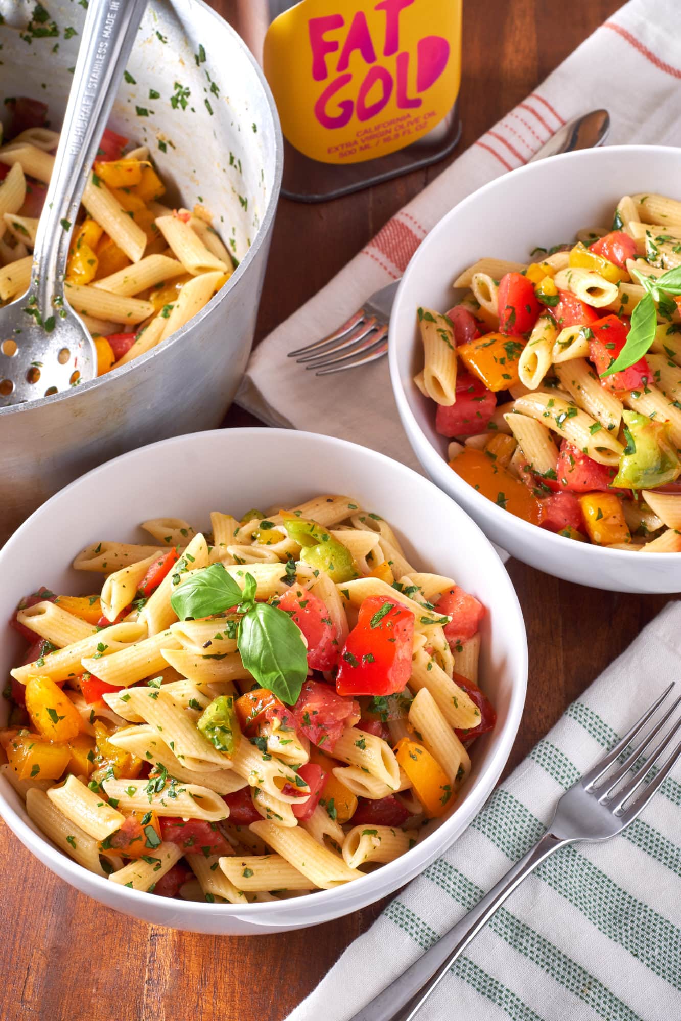 Penne with Tomatoes – Eat Up! Kitchen