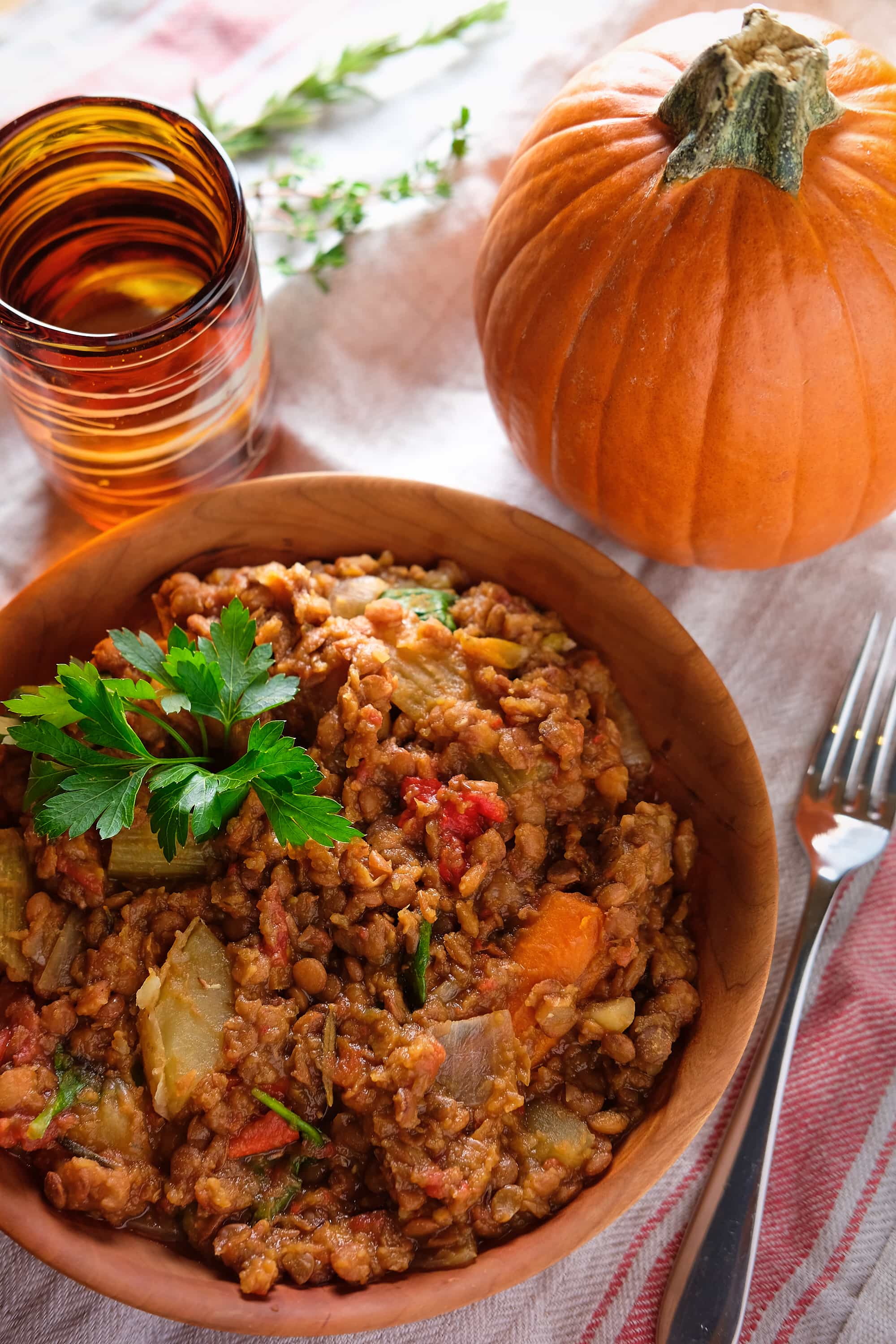 Lentil Pumpkin Stew