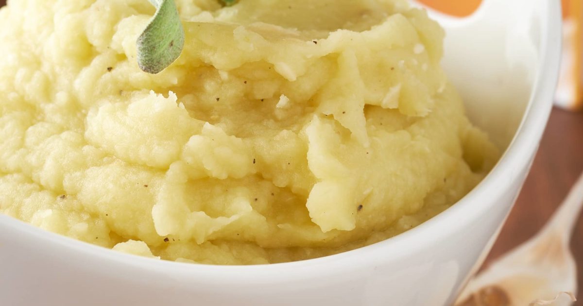 Garlic & Olive Oil Mashed Potatoes Eat Up! Kitchen