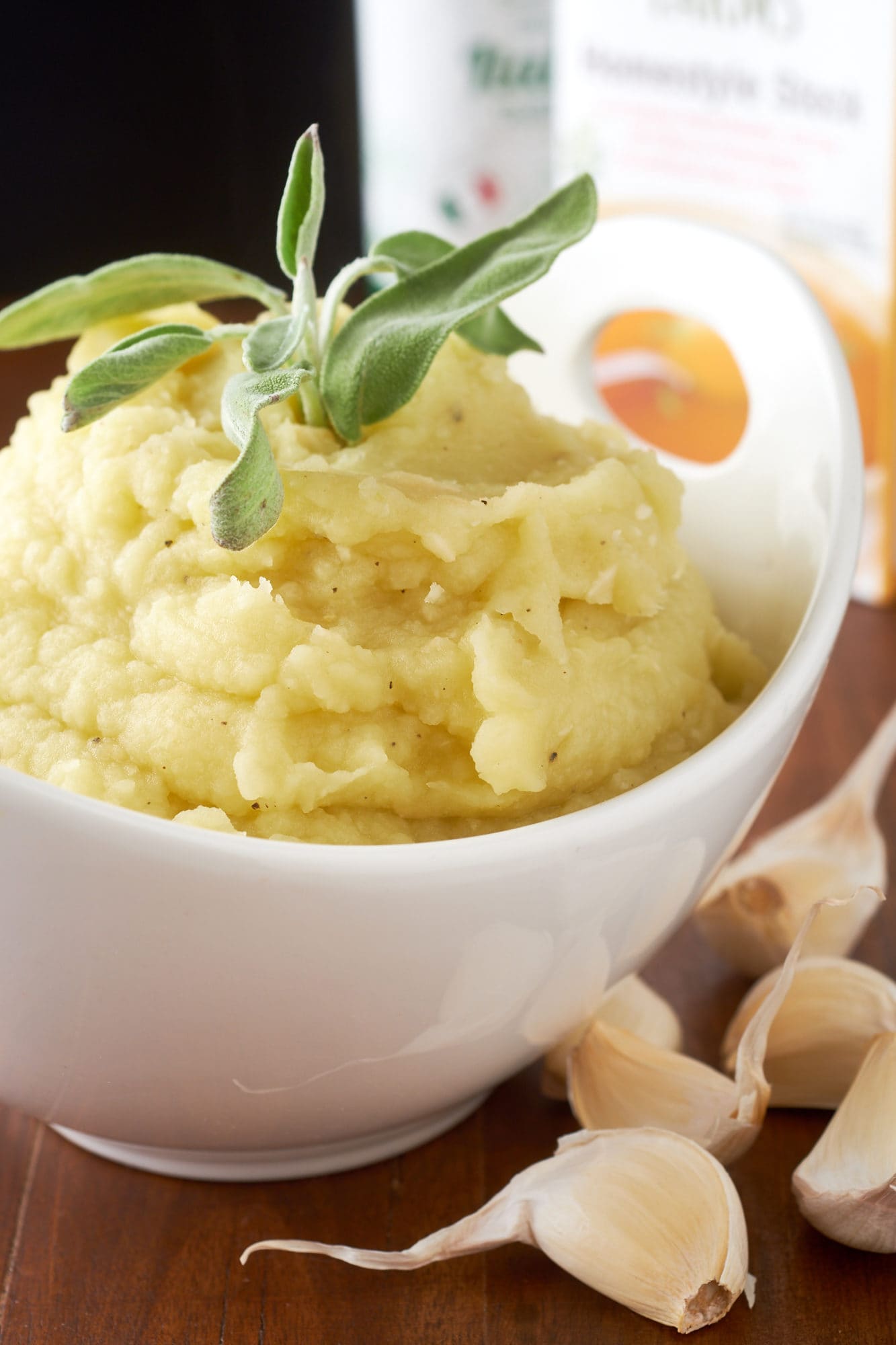 Garlic & Olive Oil Mashed Potatoes