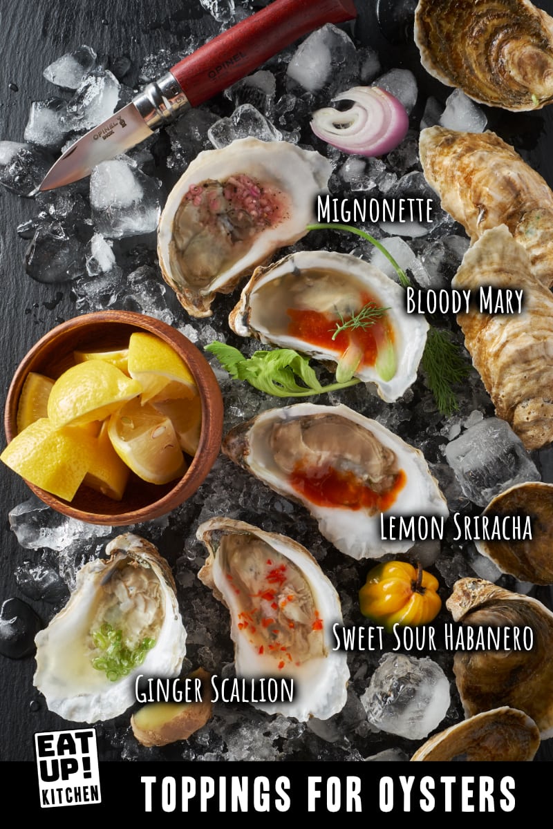 Toppings for Oysters – Eat Up! Kitchen