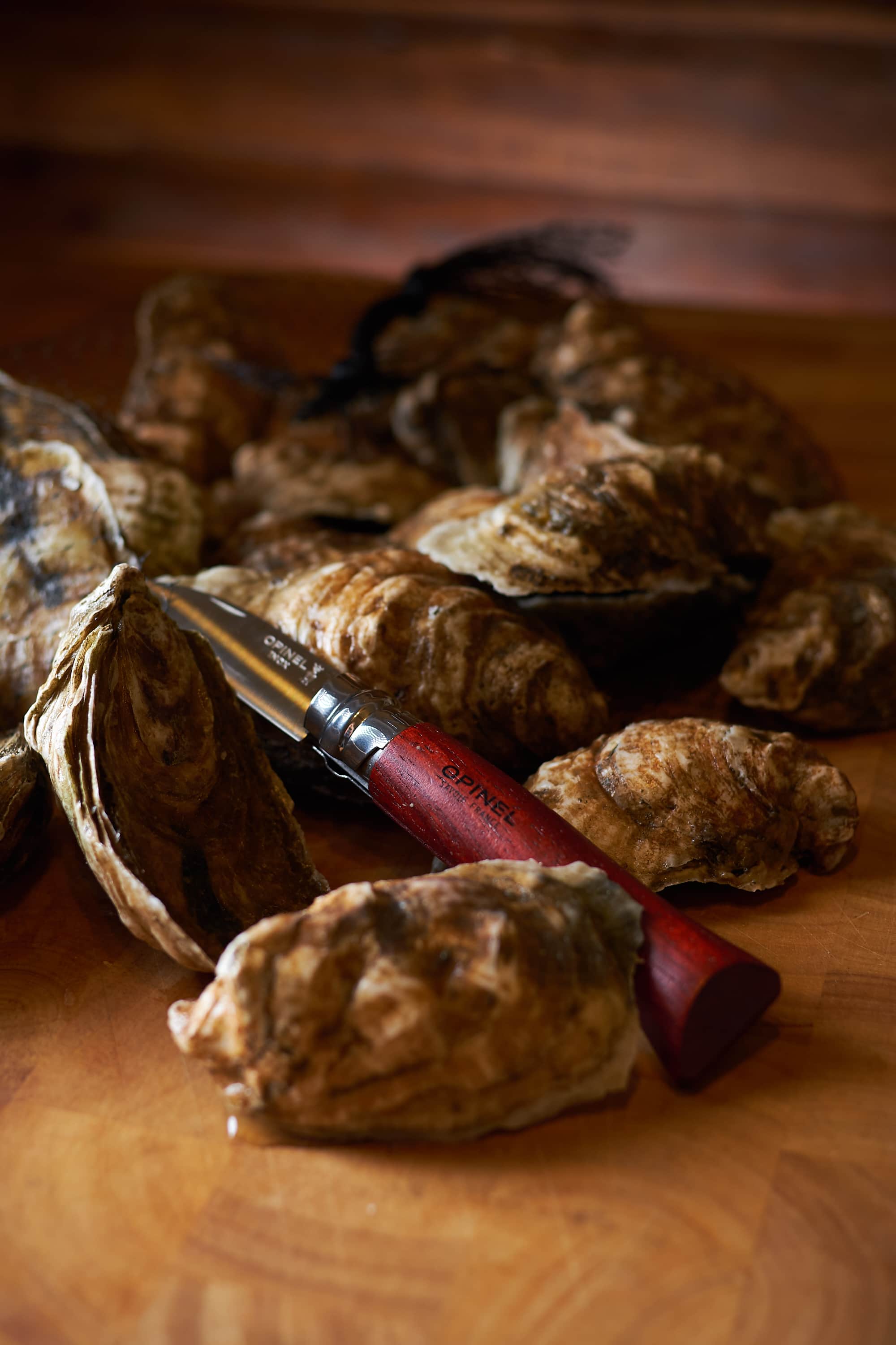 Oysters with Opinel