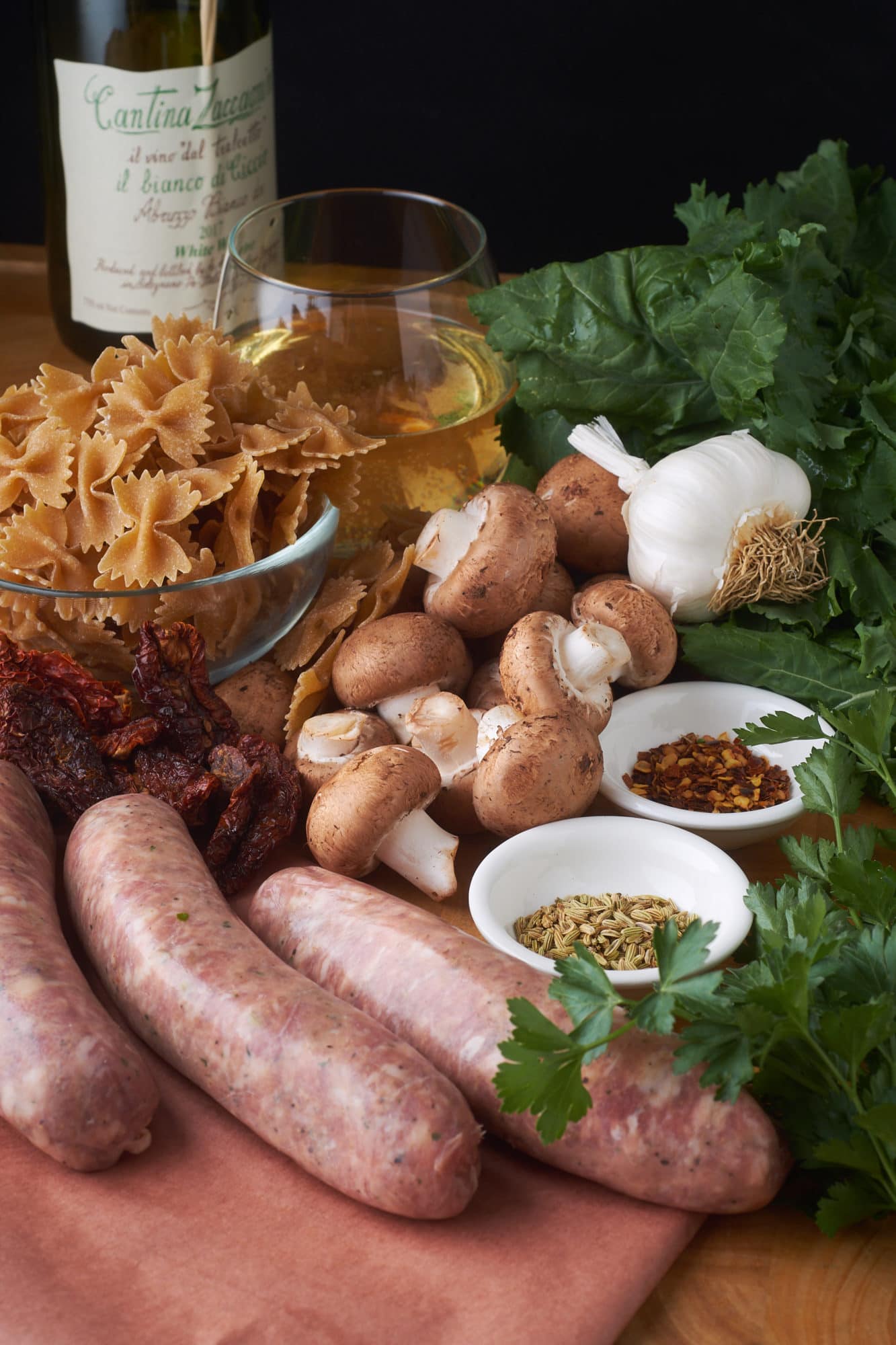 Sausage and Mushroom Pasta – Eat Up! Kitchen