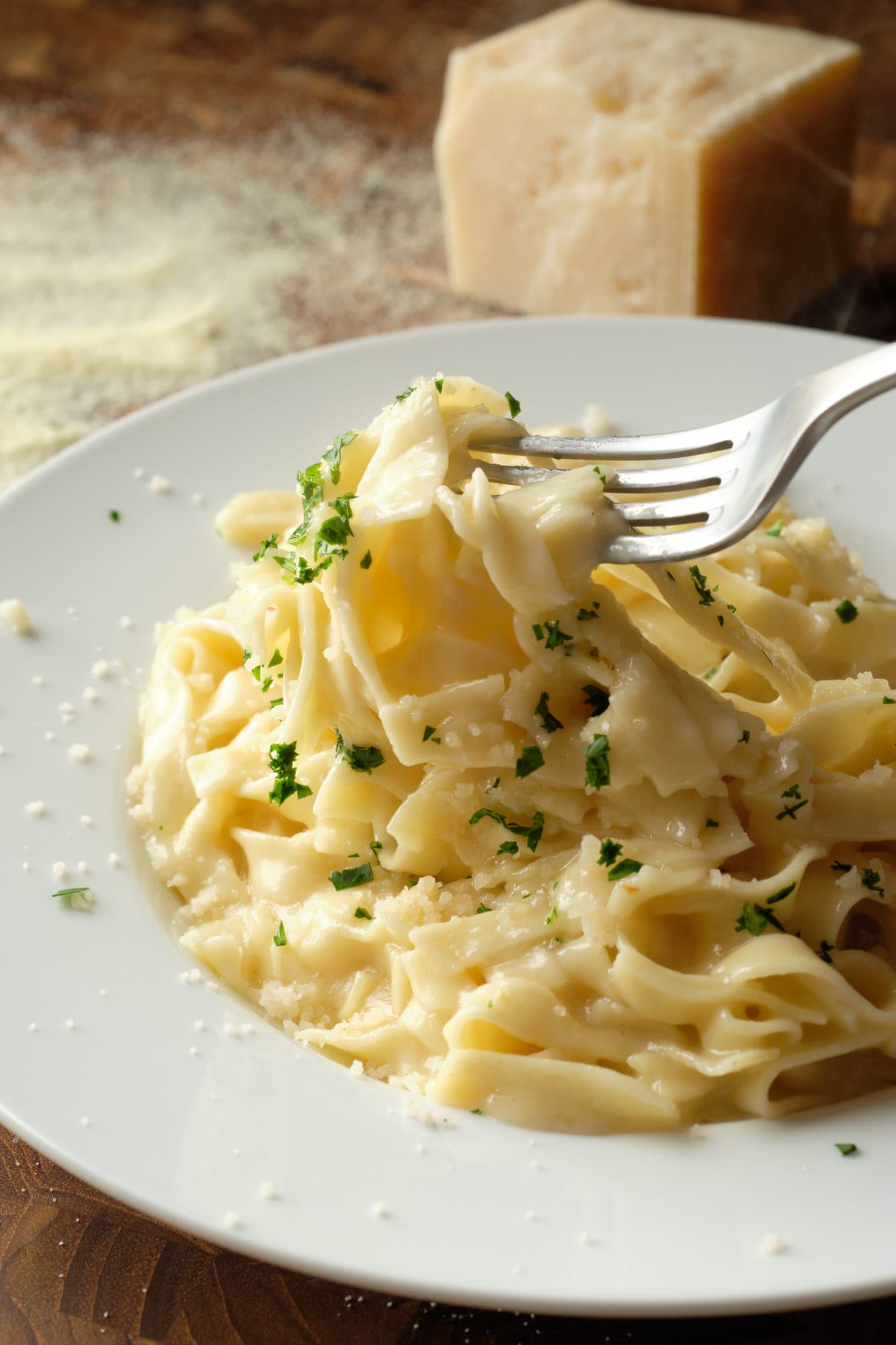 Authentic Fettuccine Alfredo From Scratch (without Cream) Eat Up! Kitchen