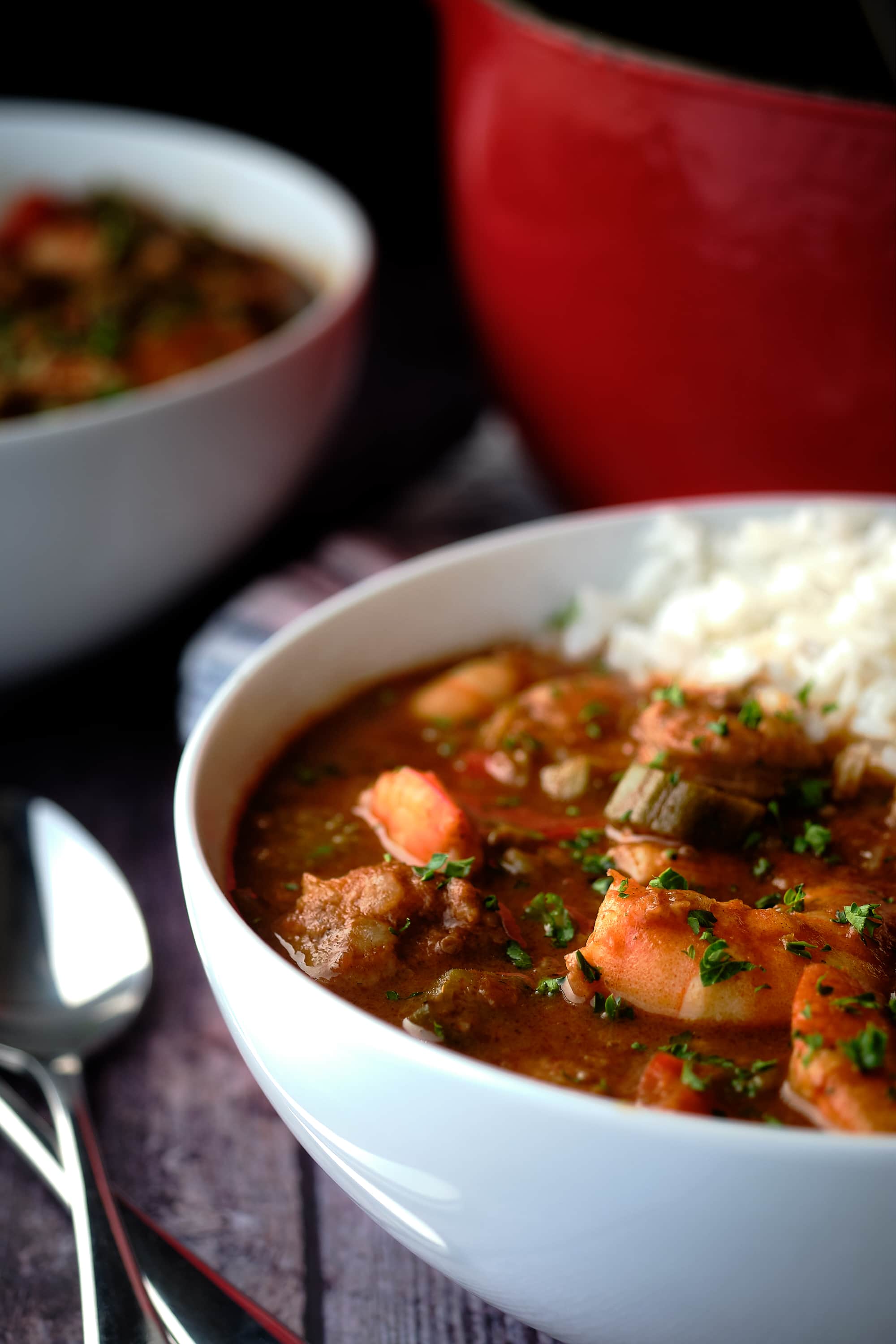 Shrimp and Andouille Gumbo