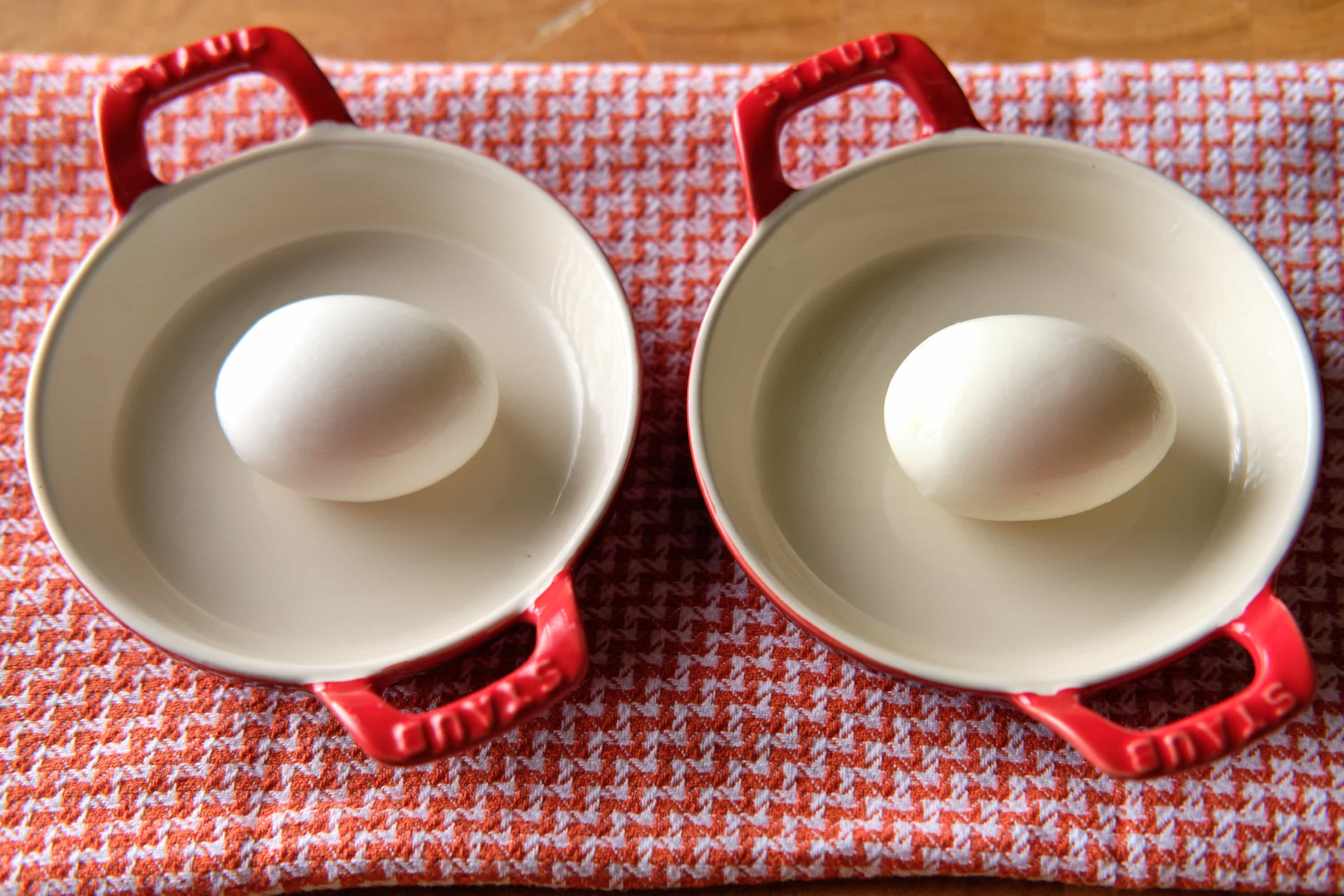 Soft Cooked Eggs - Steamed