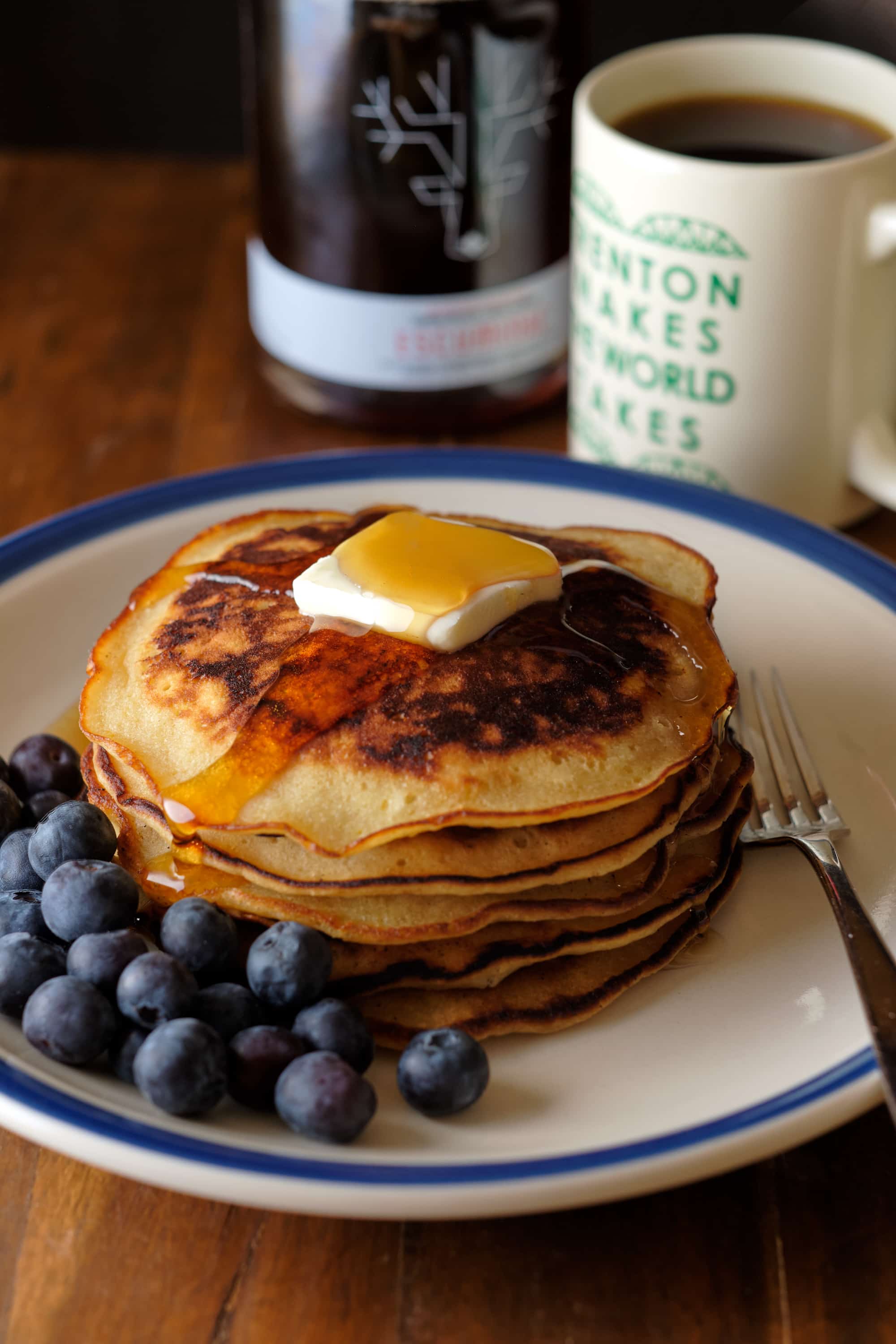 Bourbon Butter Pancakes