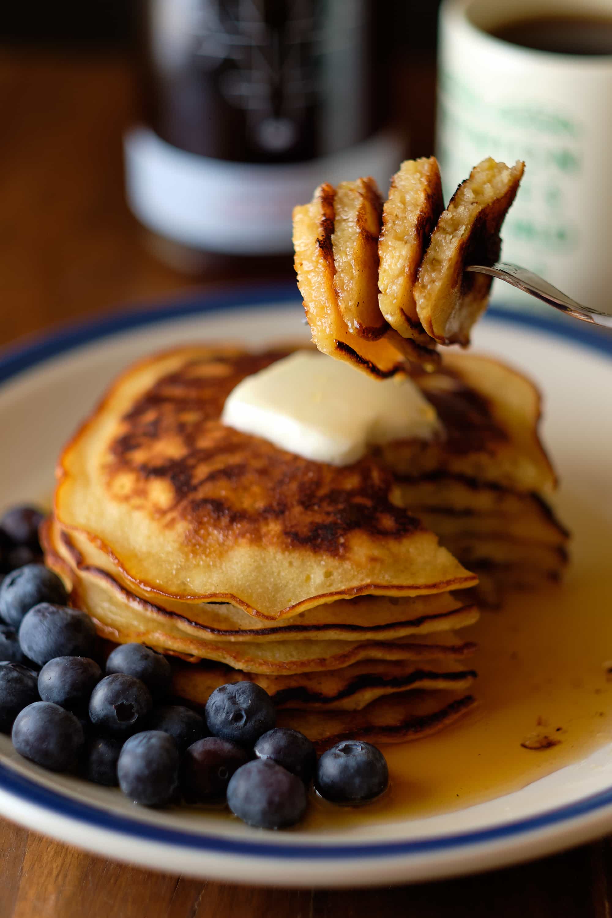 Bourbon Butter Pancakes