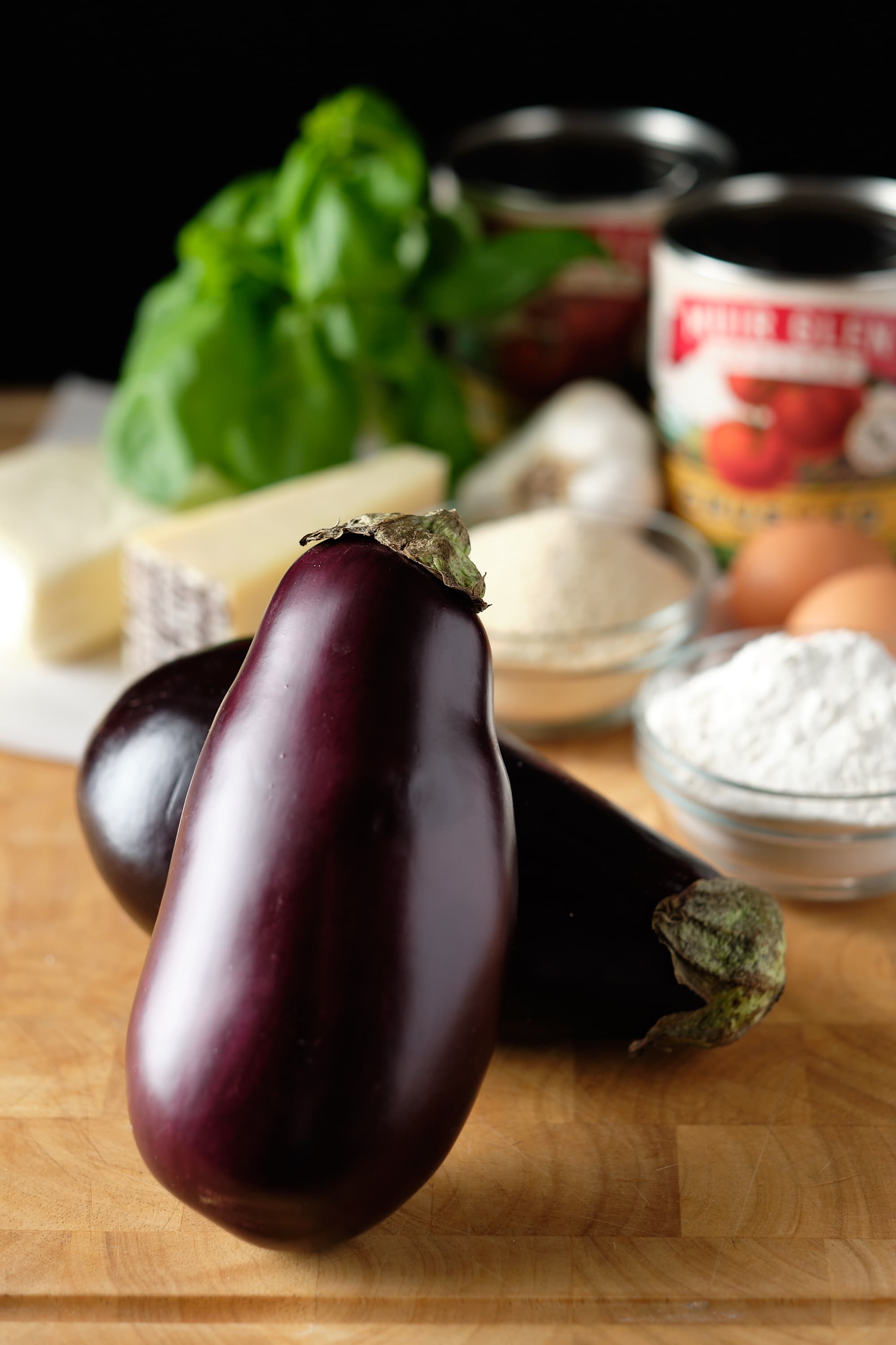 Eggplant Parm Ingredients