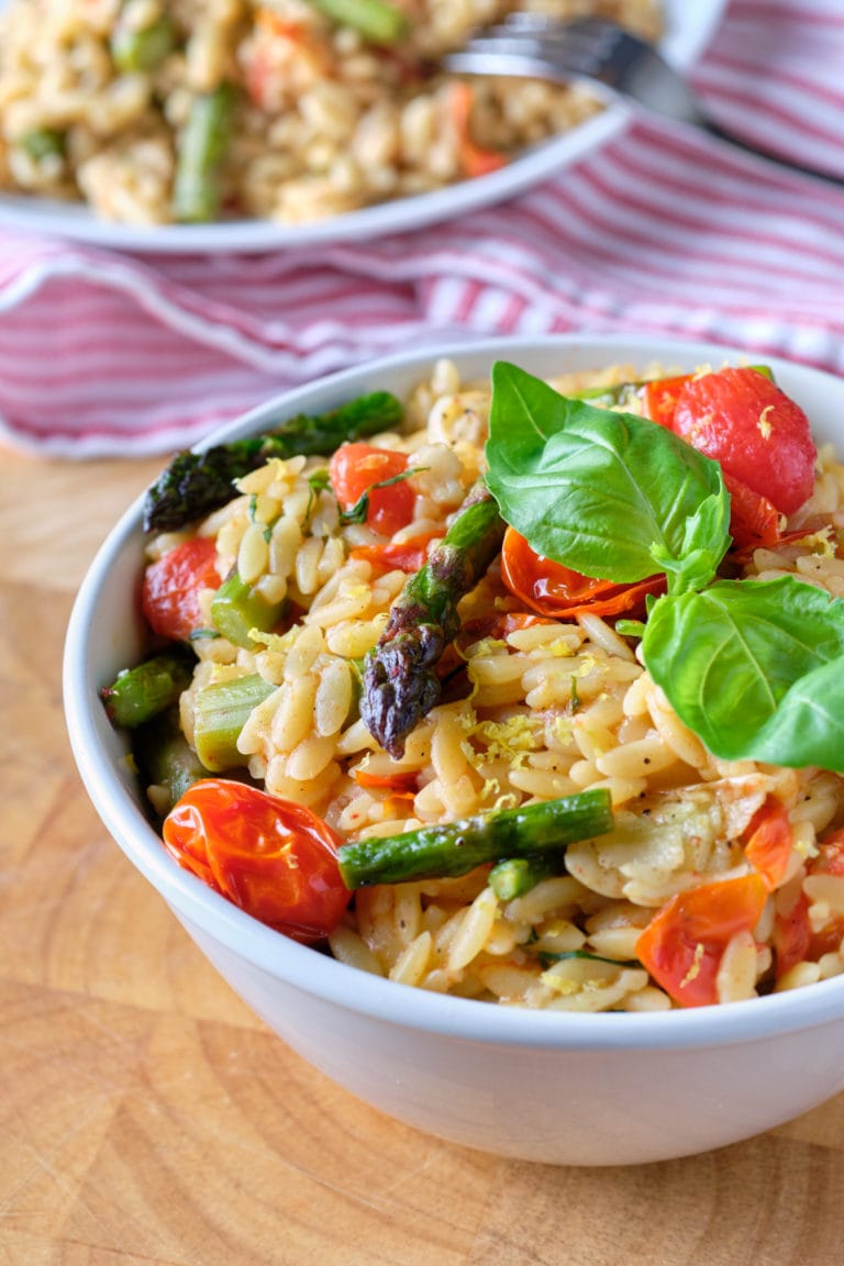 Orzo with Roasted Vegetables – Eat Up! Kitchen