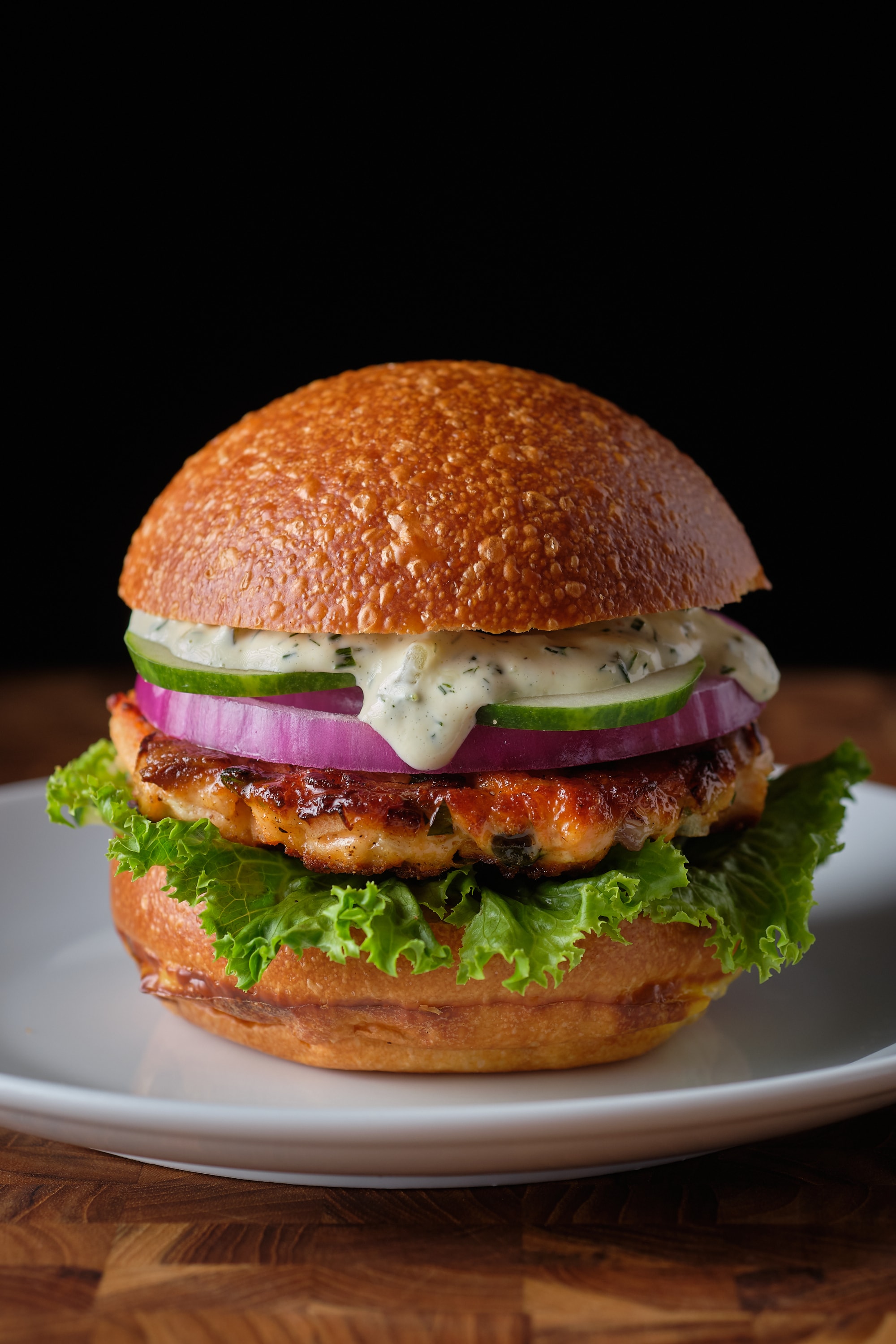 Salmon Burger – Eat Up! Kitchen