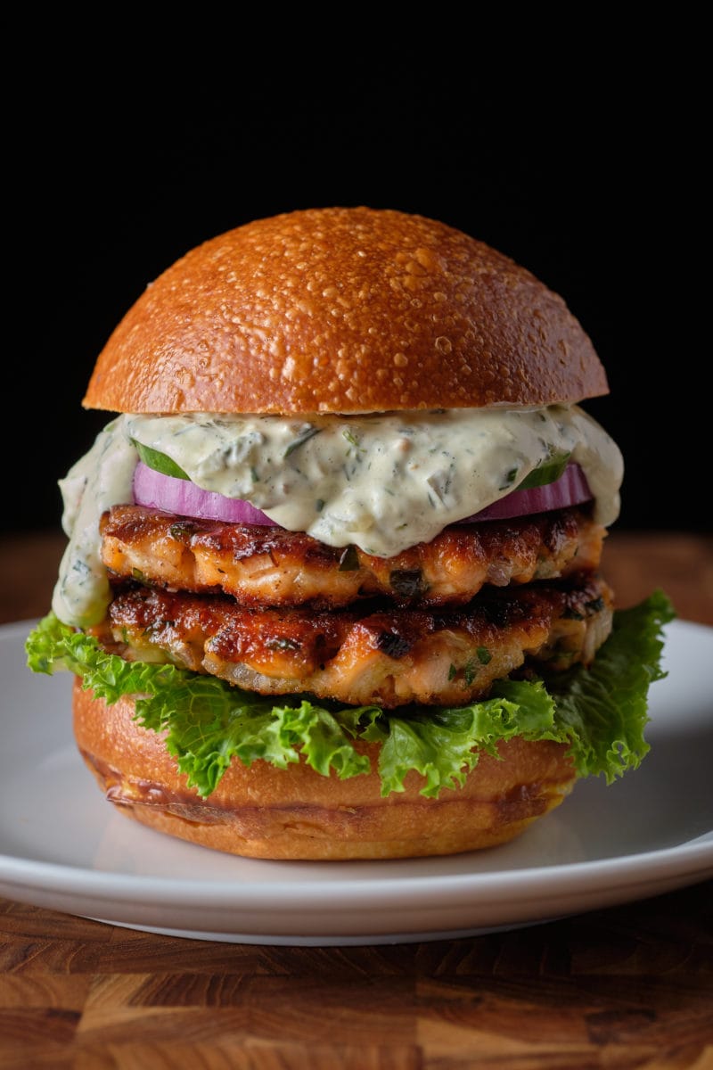 Learn the Easy Way to Cook Salmon Burger