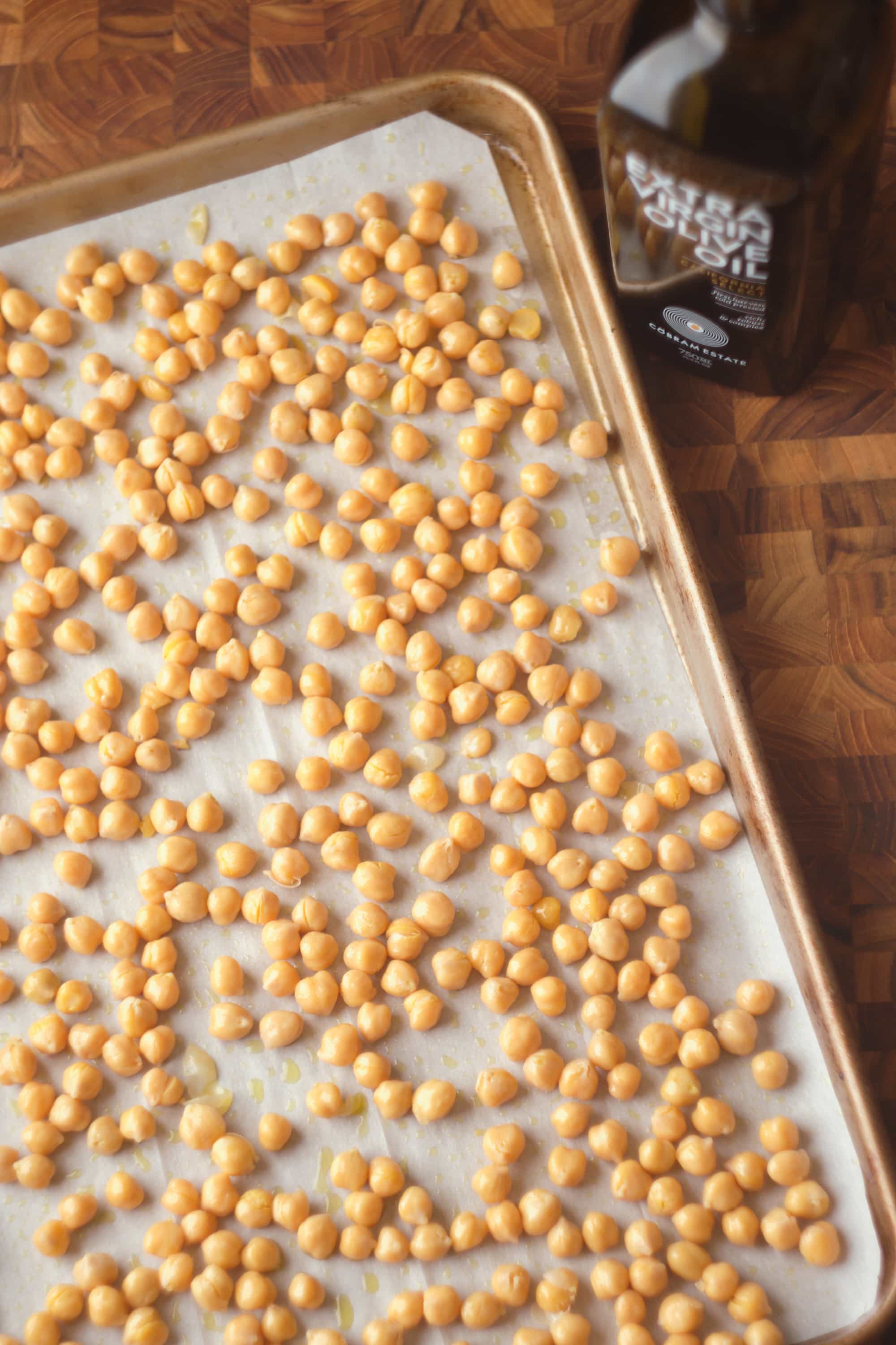 Beer-Honey Roasted Chickpeas