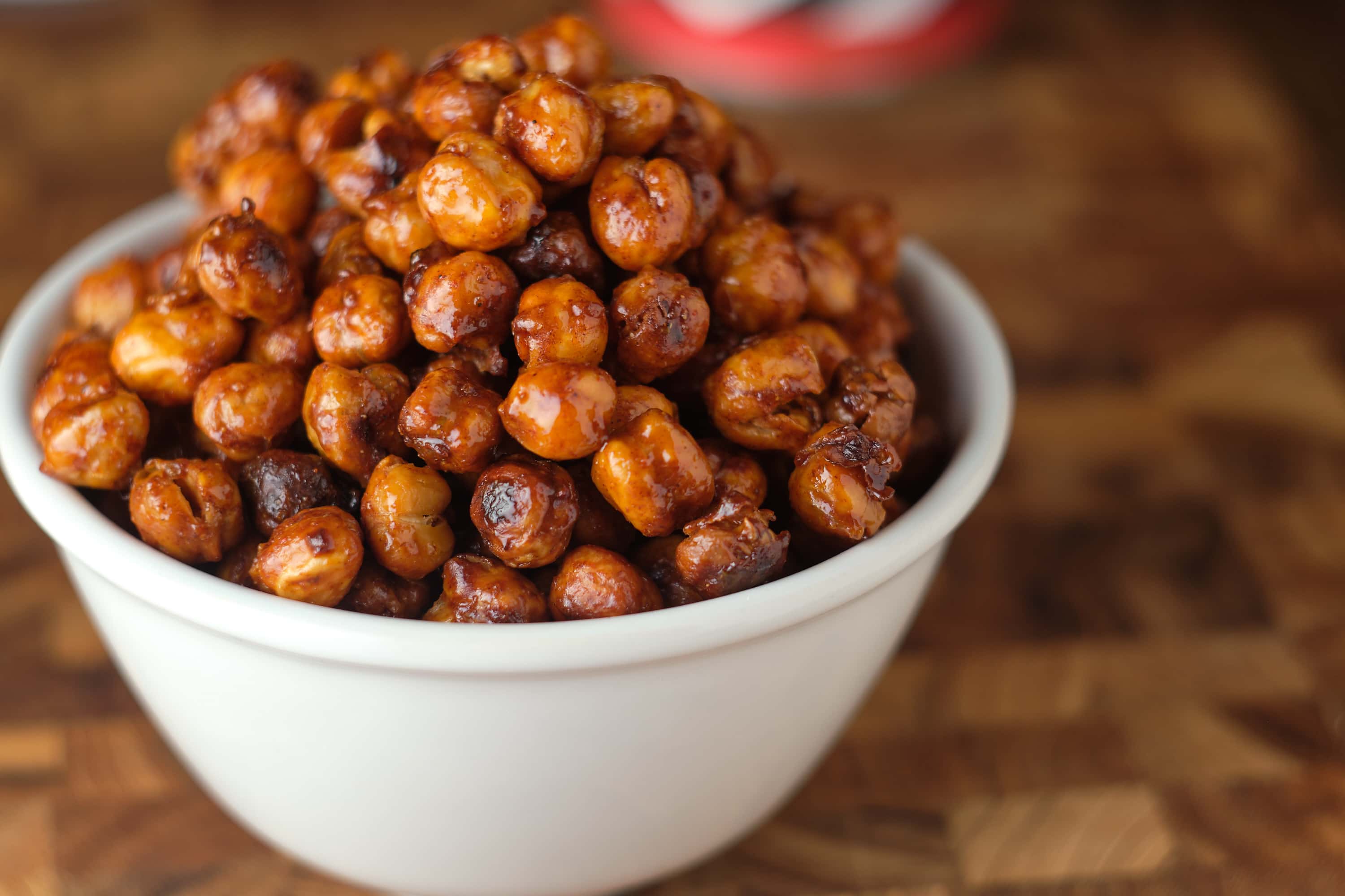 Beer-Honey Roasted Chickpeas