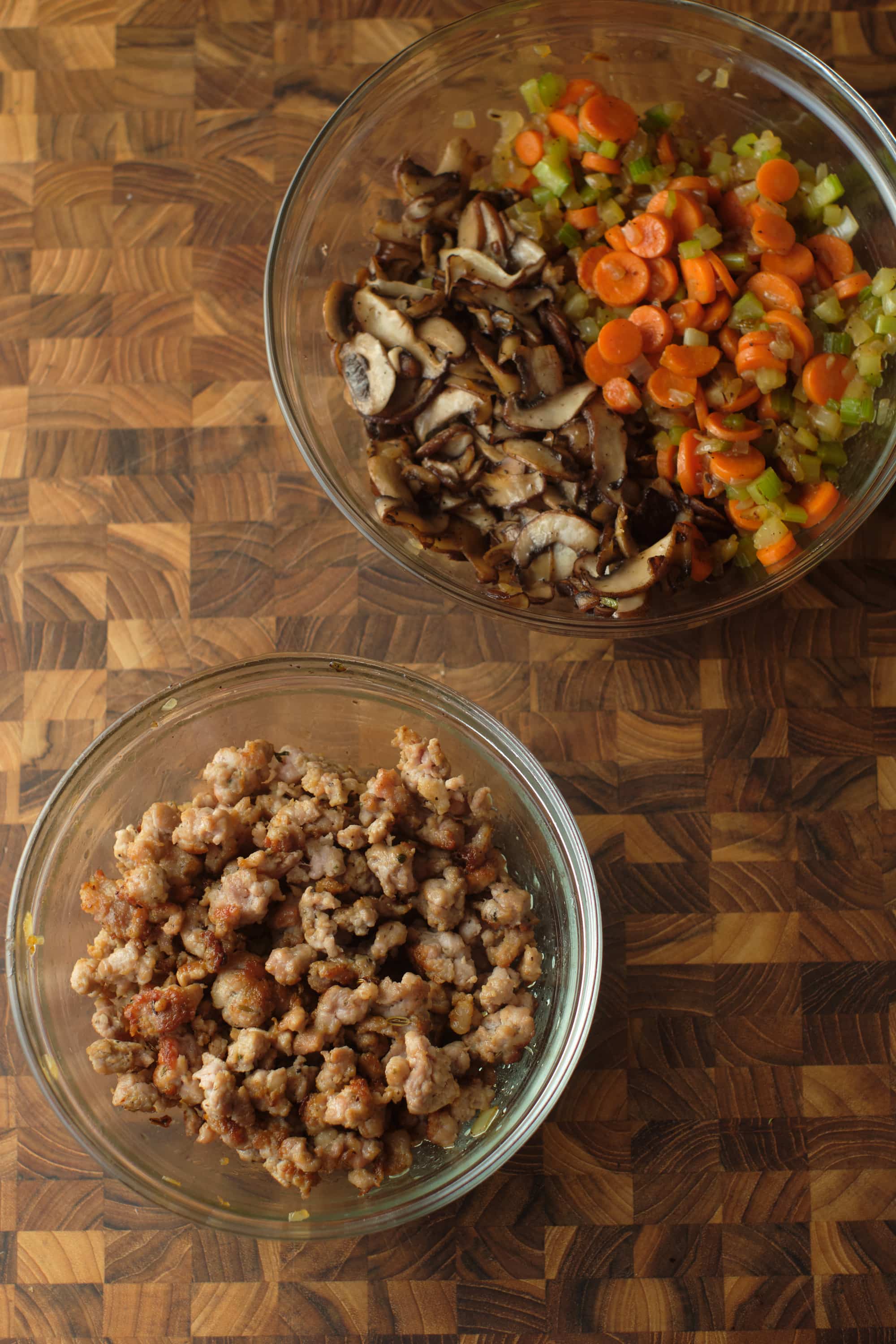 Wild Rice and Mushroom Soup with Sausage