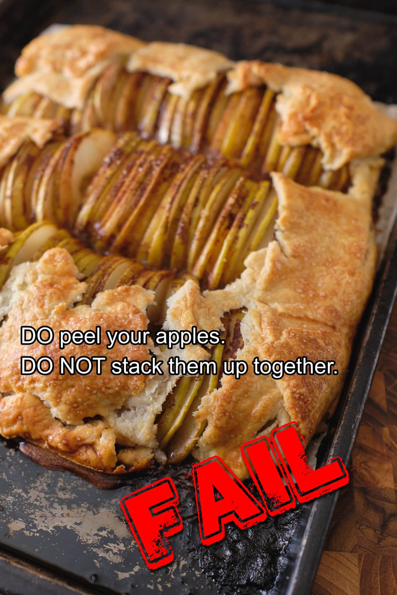 Apple Galette - FAIL